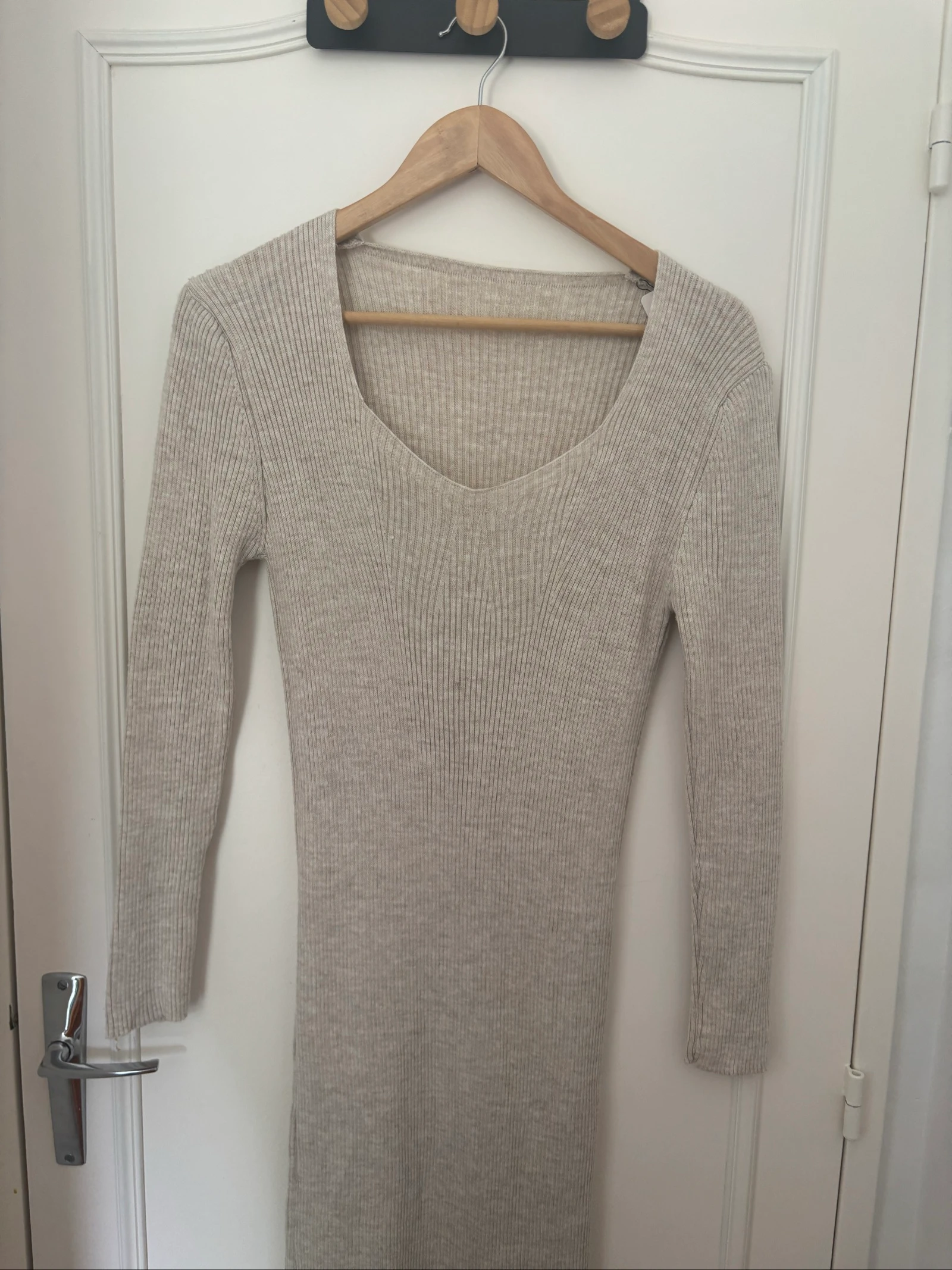 180/ Ribbed Maxi Dress - Naumy - Size L – photo 2